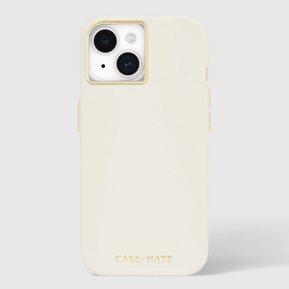 case-mate Accessories - Case-Mate Silicone Beige MagSafe for iPhone 15 14 or 13